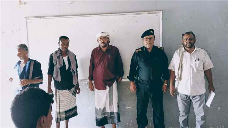 مدير أمن ميفعة يتفقد الجوانب الأمنية في المراكز الامتحانية ب
