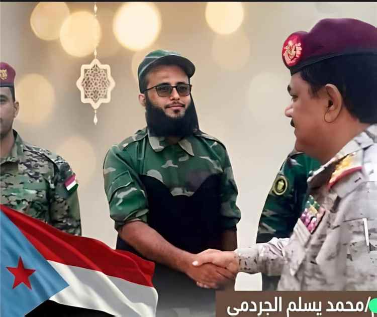 القائد عبدالرزاق الجردمي يهنئ العميد محمد يسلم الجردمي بتعيي