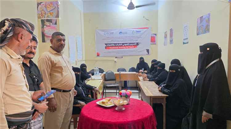 نائب مدير الشؤون الاجتماعية والعمل بأبين "باجراد" يقوم بزيار