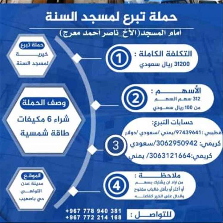 أبناء حي باصهيب بالتواهي يطلقون حملة مجتمعية لشراء مكيفات لج