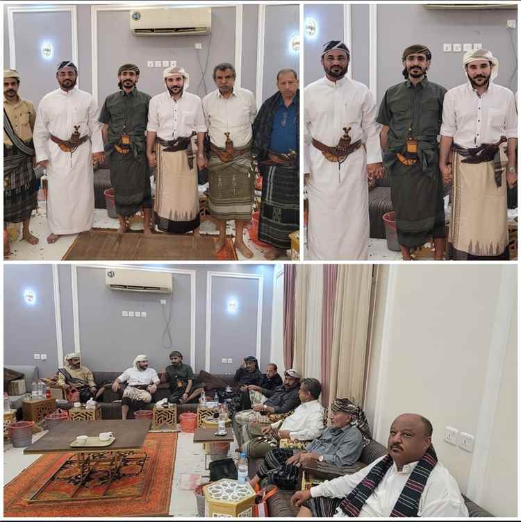لقاء ودي في عدن يجمع سلطاني يافع بالأمير الدكتور محمد طارق ا