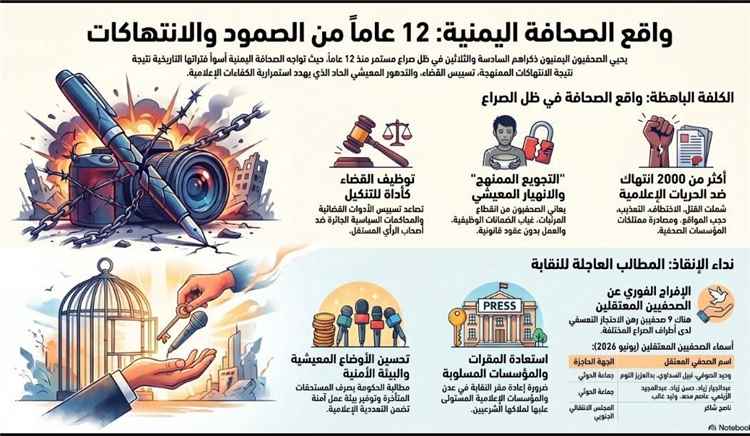 نقابة الصحفيين تحيي الصحفيين والصحفيات وتدعو إلى إ