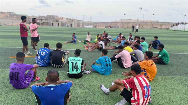 استعدادا لدوري أندية الدرجة الثالثة.. الفريق الكروي الأول بن