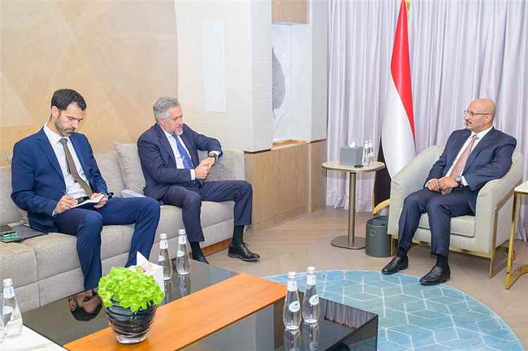 عضو مجلس القيادة طارق صالح يلتقي سفير الاتحاد الأوروبي