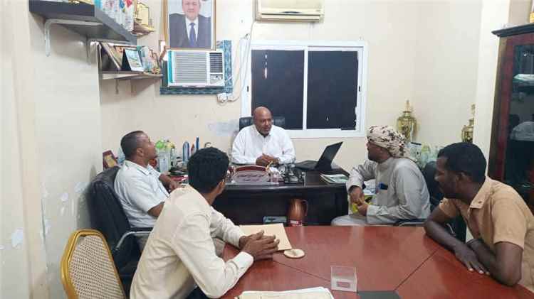 مسجدي يطلع على التحضيرات لتنظيم بطولة الملاكمة لفئة الناشئين لأندية ساحل حضرموت