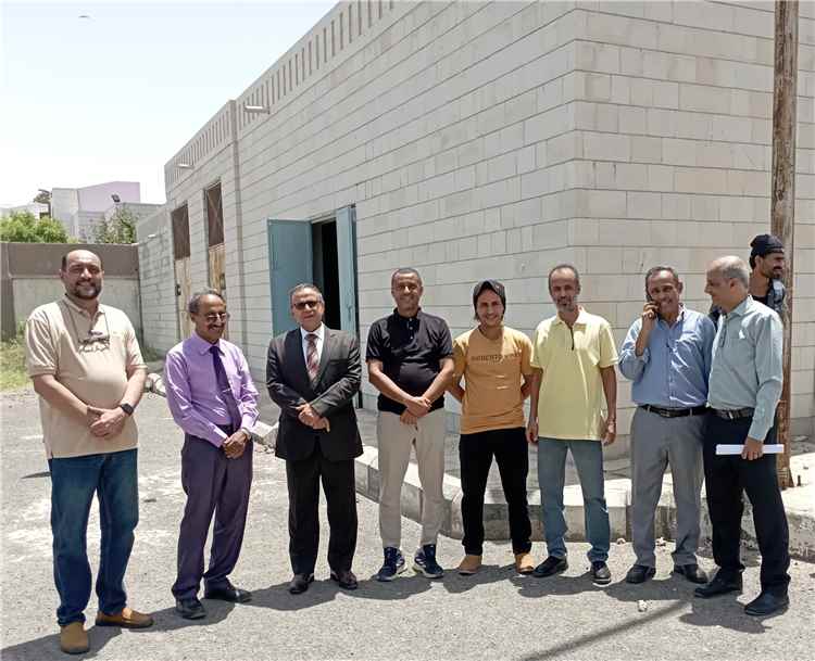 جامعة عدن تدشن مشروع إعادة تأهيل الإدارة العامة للتعليم المدمج