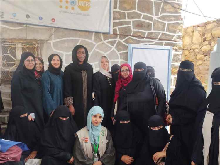 وفد أممي يطلع على خدمات المساحة الآمنة للنساء والفتيات بالشمايتين