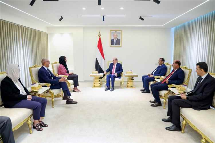 رئيس الوزراء وزير الخارجية يستقبل في عدن وفد مكتب تنسيق الشؤون الإنسانية بالأمم المتحدة برئاسة مديرة قسم الاستجابة للأزمات