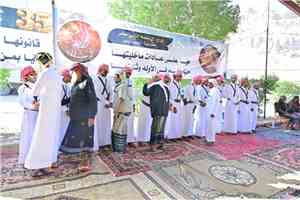 دمون تحتفل بزفاف 35 عريس وعروسة من أبناء آل سلمة