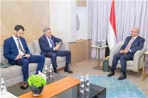 طارق صالح يبحث مع سفير الاتحاد الأوروبي مستجدات الأوضاع في اليمن والمنطقة