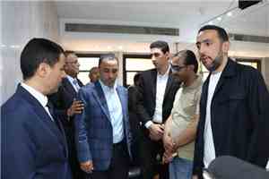 رئيس مصلحة الهجرة والجوازات والجنسية اللواء النسي يطّلع على سير العمل بمركز الجوازات في السفارة اليمنية بالقاهرة ويوجه بتسهيل إجراءات المواطنين