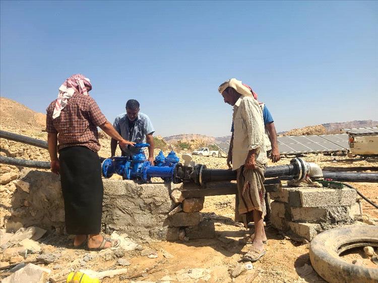 القطن.. تشغيل مشروع جديد في منطقة عرض ال هبوع بكامل ملحقاته