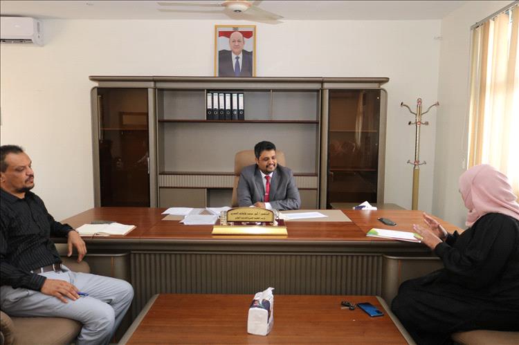 وزير التعليم الفني يتفقد سير العمل في صندوق تنمية المهارات