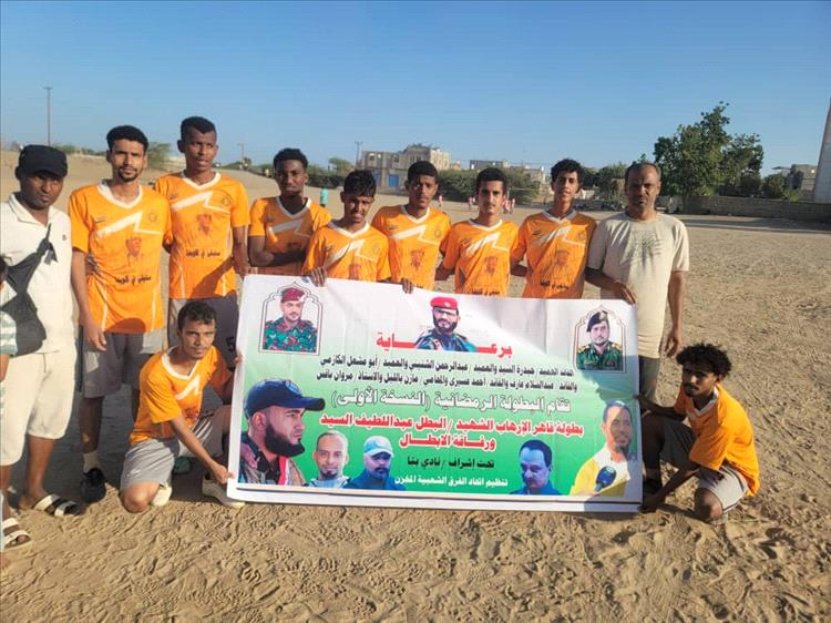 النصر يقسو على الشهداء برباعية في النسخة الأولى لدوري عبداللطيف السيد الرمضاني بمنطقة المخزن