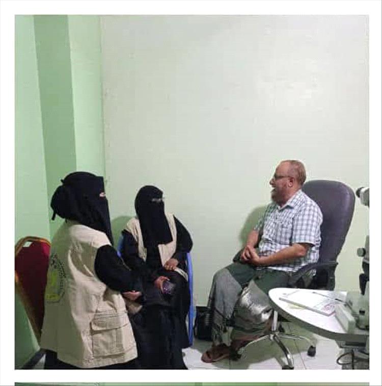 تعزيز الشراكة الإنسانية بين مؤسسة نساء ردفان ومؤسسة العيون الطبية بعدن