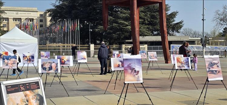 "السودان.. حرب وانتهاكات منسية": الفن يكسر حاجز الصمت في ساحة الأمم بجنيف