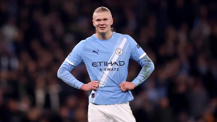 صورة: هالاند يتعرض لإصابة دموية قبل مواجهة ريال مدريد