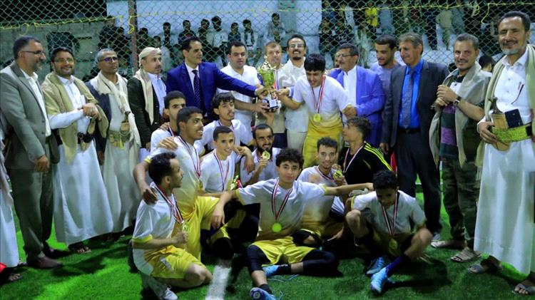 كأس الوائلي.. فريق الشعوب يتوج بطلاً للدوري الرمضاني لشباب أمانة العاصمة في مأرب 