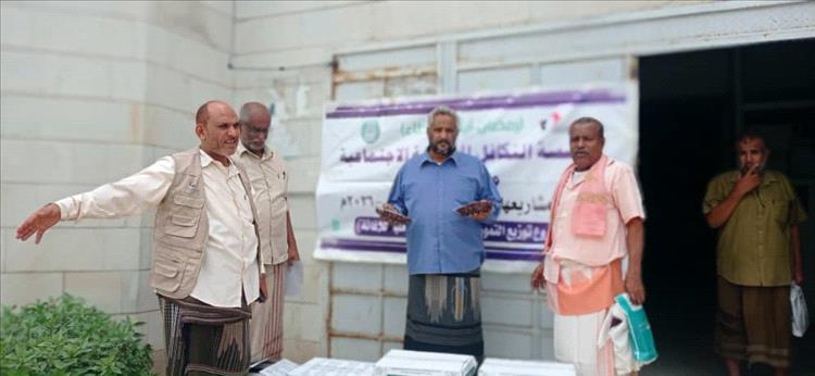 ​بعطاء متجدد.. مؤسسة التكافل تختتم حملة توزيع التمور بمحافظة لحج