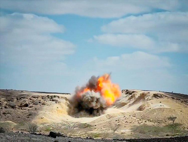 مشروع "مسام" يتلف 926 لغماً ومخلفات حربية في المكلا