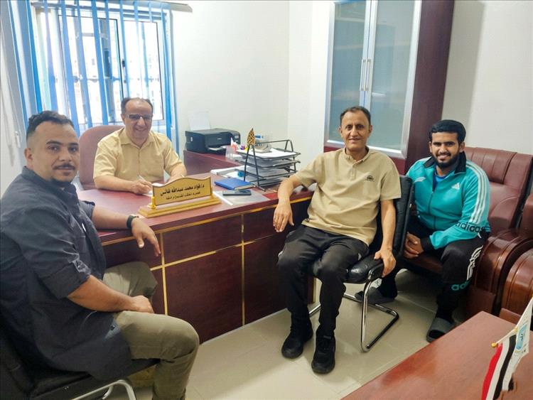 المهندس فؤاد فاضل يطلع على خطة اتحاد القوة ومصارعة الذراعين بتعز للعام 2026
