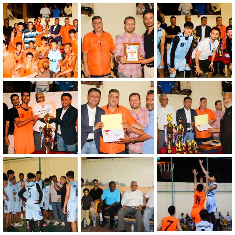 شمسان يعود إلى منصات التتويج ويتوج بطلاً لبطولة الفقيد بدر حمود لكرة السلة