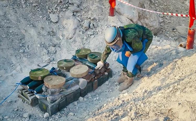 إتلاف 926 لغماً من مخلفات الحرب في حضرموت