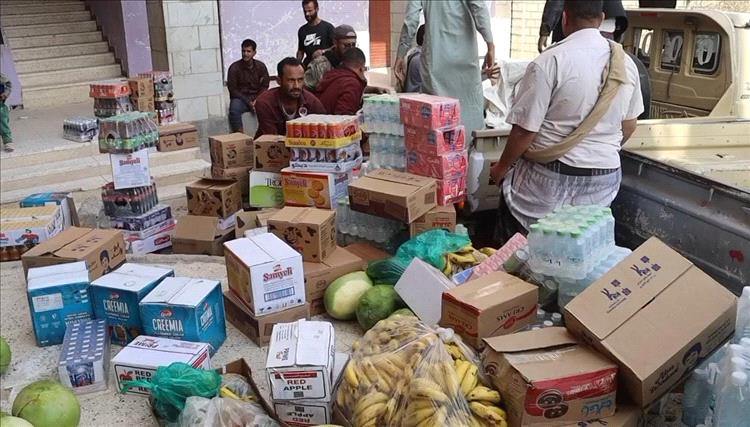 انطلاق قافلة رمضانية من أبناء الشعيب لدعم المقاتلين في الجبهات