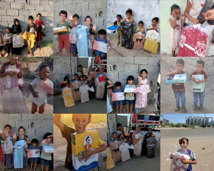 للعام السادس.. تدشين مشروع "كسوة العيد" بدعم من الفريق أول طارق صالح في عدة محافظات