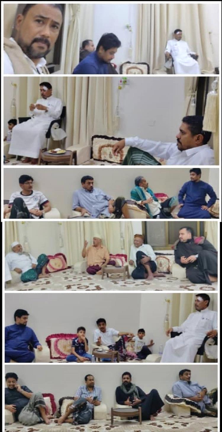 قيادات وشخصيات حضرمية تطمئن على صحة الشخصية الإعلامية والاجتماعية المهندس لطفي بن سعدون الصيعري