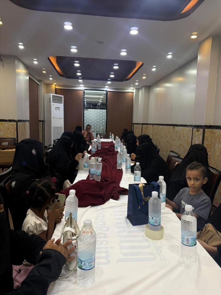أمسية رمضانية ثقافية وإفطار لعضوات جمعية الوفاء للكفيفات في عدن