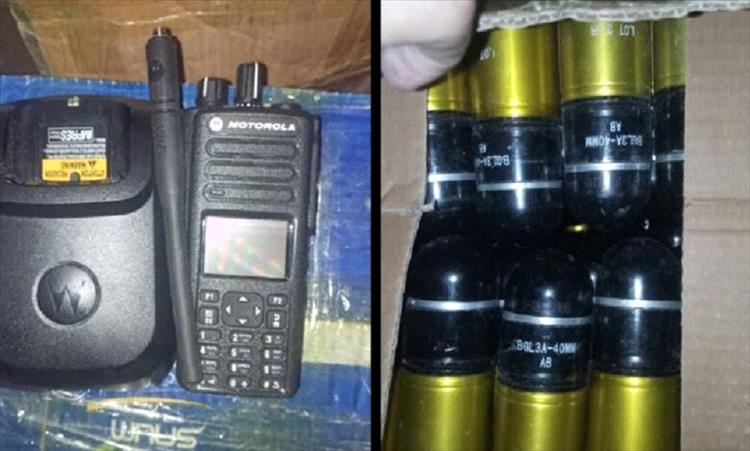 إحباط محاولة تهريب ذخائر وأجهزة اتصال في نقطة شحير شرق المكلا