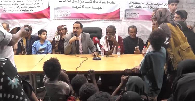 مبادرة سنوية للخير والتكافل والسلام بلحج.. "الوردي" يكرّم أهل القرآن والفئات المحتاجة