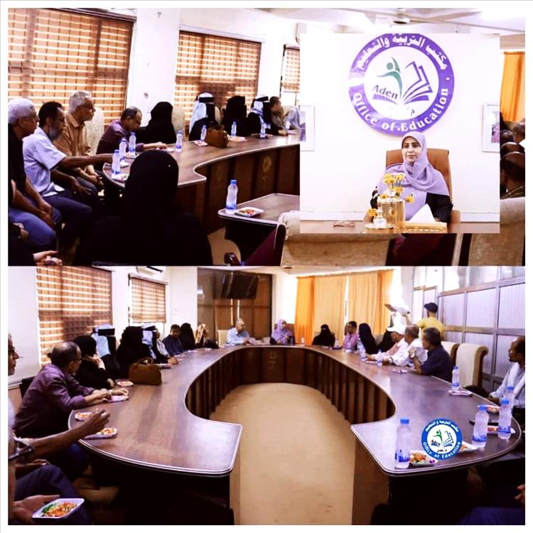 جواد تقدم تهاني العيد لكوادر مكتب التربية وتحثهم على استئناف العمل بروح المسؤولية