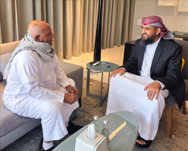 المحرّمي يلتقي الفريق الركن فيصل رجب ويشيد بتاريخه النضالي في خدمة الوطن