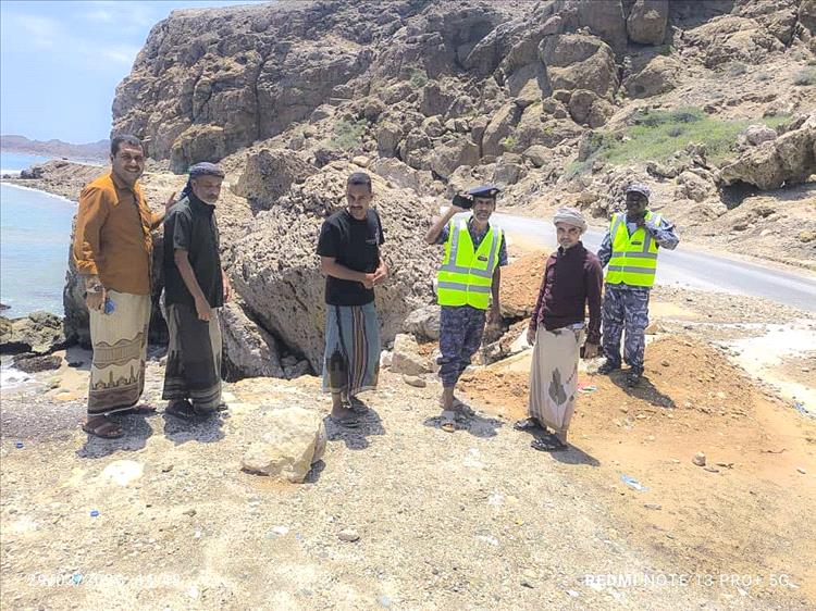 مدير عام بروم ميفع يقوم بجولة ميدانية لتفقد أضرار الأمطار ببروم وضواحيها