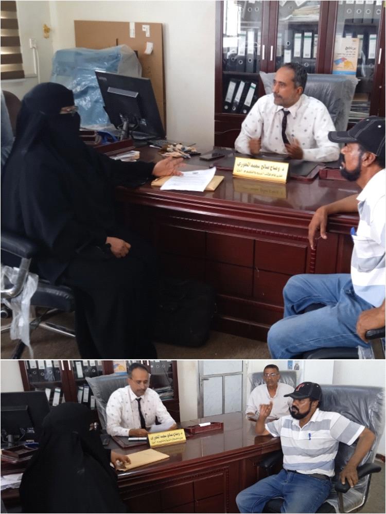 مكتب تربية أبين يسلم كشوفات استحقاق العلاوة السنوية للمؤجلين والمعلقين إلى مكتب الخدمة المدنية