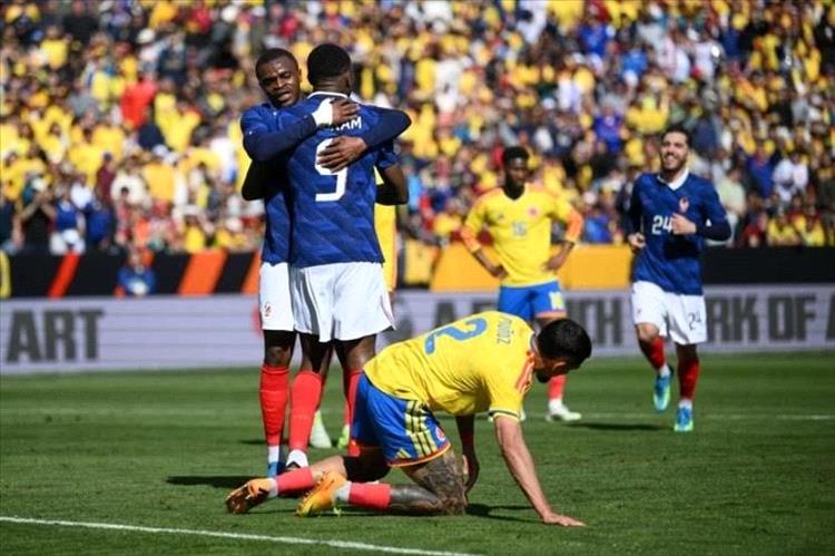 منتخب فرنسا يتغلب على نظيره الكولومبي بثلاثية استعدادا لمونديال 2026