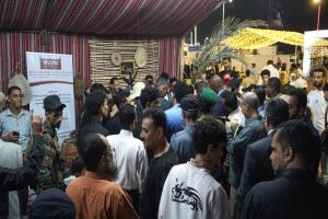 مؤسستا زراع وبسمة تمثلان الركن الحضرمي في معرض البُن والتمر بعدن