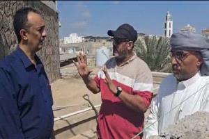 مدير صحة عدن يفتتح مشروع محطة تحلية مياه بمستشفى الأمراض النفسية بدعم من الشيخ نايف جرهوم