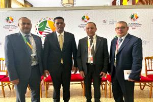 وزير الصناعة والتجارة يبحث مع نظيره الإثيوبي تعزيز الشراكة الاقتصادية