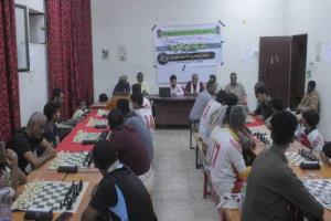 الدولي علي سنان في صدارة بطولة أبين للشطرنج السريع حتى الجولة الرابعة