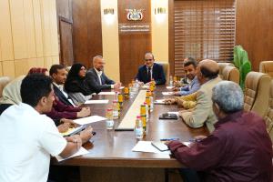 وزير الصحة يلتقي وفد جامعة رستوك الألمانية