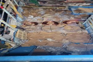 الحملة الأمنية غرب لحج توجه ضربة ثالثة لشبكات التهريب الإيرانية عرض البحر