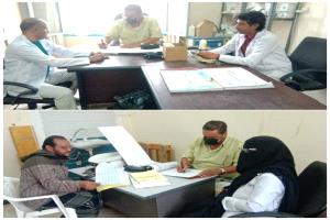 تفقد سير العمل في مرفقين صحيين بمديرية أبين والإشادة بالالتزام خلال رمضان