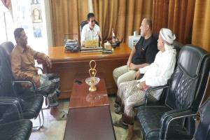 مدير عام مديرية القطن يناقش تنفيذ مشروع التحويلات النقدية في التغذية العلاجية