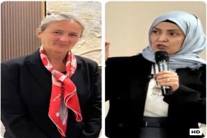 وزيرة الشؤون القانونية تبحث مع السفيرة الهولندية تعزيز التعاون ودعم خطط الوزارة.