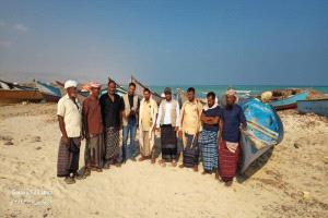 تسليم موقع إقامة مشروع مركز الإنزال السمكي بزاحق بدعم منظمة الفاو في أرخبيل سقطرى