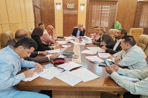 وزير الصحة يترأس اجتماع للفريق التأسيسي لصندوق الصحة