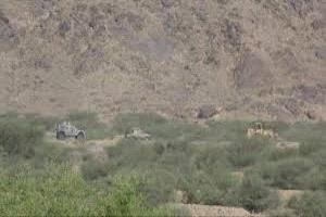 استشهاد جندي وإصابة ثلاثة آخرين في قصف حو-ثي بحريب